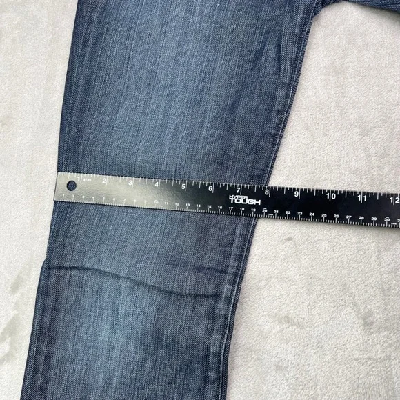 Joe's Provocateur Jeans Womens 27 Blue Dark Wash Relaxed Stretch Rainbow Bootcut - Picture 11 of 15